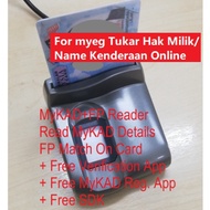 SAGEM/IDEMIA MSO1350 E2/V3/E3 PC/Windows MyKAD+Fingerprint Reader + FREE APP & SDK myeg tukar nama /