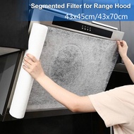 6/12pcs Filter Kitchen Absorbing Paper,Range Hood Oil Filter Paper,Moisture-proof Transparent Oil-Absorbing Paper