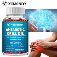 【Antarctic Krill Oil】 - Contains Astaxanthin, Omega 3, EPA, DHA and Phospholipids