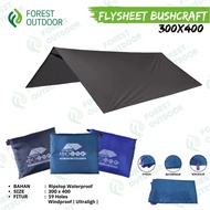 TENDA Flysheet 3x4 Flysheet/ waterproof tent cover/ bivouac 4x3 meters camping 3x4 Flysheet/ 3x4 fle