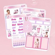 House Chores ; Foiled Planner Stickers