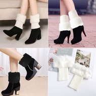 Winter Boots Fur Leg Warmer 015