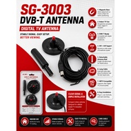 TV Antenna- ATD40 Indoor DVB-T2 Digital 28dB Gain 5M Cable Magnetic Base