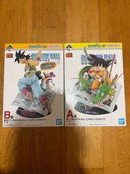 一番賞 龍珠40周年 A賞 + B賞 孫悟空 (Dragon Ball 40th Anniversary Comics Vignette Figures 週年 Bandai Namco Banpres