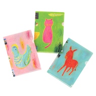 HOBO Japanese Handbook Merchandise A6 Folder 3 In Group Illustrator Ryoji Arai