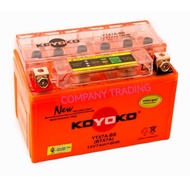 YTX7A-BS KOYOKO BATTERY NANOGEL     JET-X125/JET POWER 125/VF3I 185/SYMPHONY150/ELIT125/KARISMA/VR125/VZ125i/TNT135)