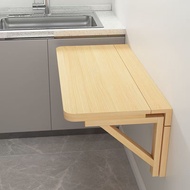 Space Saving Fold Down Wall Table Meja Lipat Dinding Meja Makan Kecil Dapur Study Table