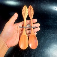Wooden honey spoon / Wooden honey spoon / Wooden leaf spoon