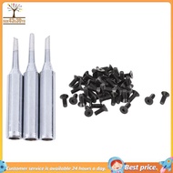 【dgk】50Pcs M3X8Mm 10.9 Carbon Steel Countersunk Head Hex Socket Screw & 3Pcs 900M-T-2C 60W 2Mm Width