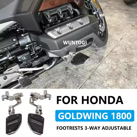 Goldwing 1800 Footrests Motorcycle Highway Peg Mounts For Honda Gold wing GL 1800 Tour DCT F6B Motor