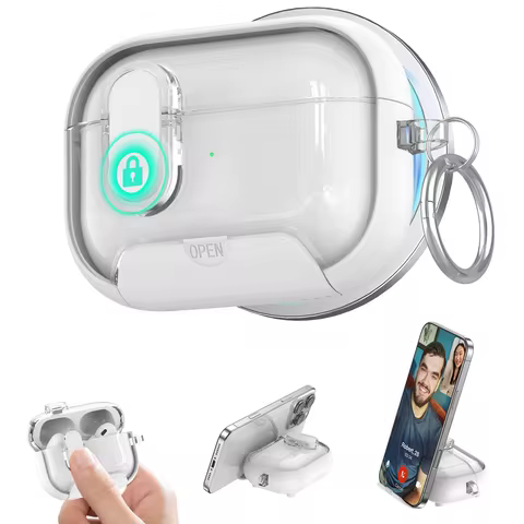 Shockproof Protective Earphone Case Cover for AirPods Pro 2 & AirPods 4 ,Compatible with Apple AirPo