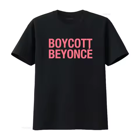 Boycott Beyonce T Shirt Adult Xl 2016 Formation Tour Concert Black Official vintage Washed Stretched