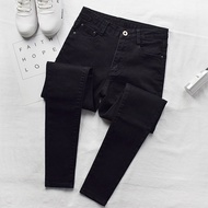 High-Waist Skinny Jeans - Women's Slimmer Ankle-Length Pant | Perfect for Spring & Autumn | Model: 1