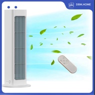 DBM.HOME-Desk Tower Fan Portable Small Table Fans That Blow Cold Air Personal Quiet Cooling Bladeless Fan Adjustable 3 Speed