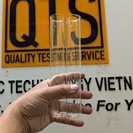 Glass test tube (1 Piece) 18*180MM, 20X150MM, 20X200MM, 25X150MM, 25X200MM,30X200MM