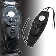 Motorcycle Leather Fuel Gas Tank Bag Pad Cover Fits For Harley Sportster Iron XL 883 1200 Forty Eigh