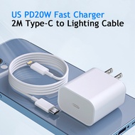 New Original Charger For Apple iPhone 14 Pro Max 13 12 11 XS SE iPhone Charger PD 20W Fast Charger U