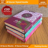 AL QURAN AZALIA A5 MUSHAF - WOMEN'S QURAN - RAINBOW QURAN - TRANSLATED QURAN - TAJWID AL QURAN