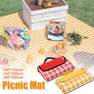 300x200cm Oxford Large Picnic Mat Waterproof Foldable Portable Outdoor Camping Beach Park Easy Carry