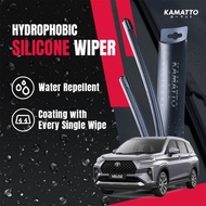 Kamatto Wiper Toyota Veloz W100 (2021-Present) Hydrophobic Silicone Water Repelling Coating