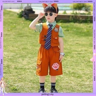 Crazy Zoo Children's Clothes Rabbit Police Officer Judy Suit Boy Nick Fox Costume Day 6 Performance 