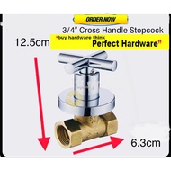 ✇✶۞C,  1/2'' / 3/4'' FLANGE STOPCOCK / CONCEALED STOPCOCK /SHOWER STOPCOCK READY STOCK IN MALAYSIA