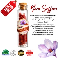 PREMIUM NOVA SAFFRON 1G SUPER NEGIN ORIGINAL 100% ORIGINAL FROM IRAN SAFRON TEA FOOD CROCUS GASTRIC 