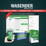 WASENDER V3.6.0 | LIFETIME USER | BULK SENDER | GROUP SENDER | BUSINESS ROTATOR SENDER