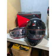 [HELMET] Fullface ZEBRA Helmet 879 Large 58-61cm Dual Visor For Motorcycle