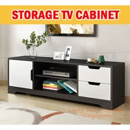 TV Console Cabinet with Drawers Storage Shelf Floor Cabinet Stand Nordic Scandinavian Multifunctional Wood Stylish
