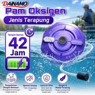 Dainamo Aquarium Air Pump Pond Pam Udara Kolam Oxigen Pump Aerator Pam Pengudaraan Air Terapung