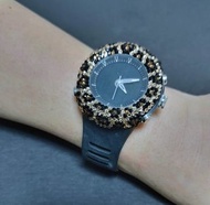 女性時尚石英手錶 Sk TIME 須自行更換電芯