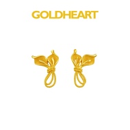 Goldheart 999 Gold Radiant Plume Earrings