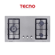 Tecno SR838SV (3-Burners) Stainless Steel Hob with Inferno Wok Burner