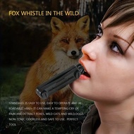 2pcs Wild Survival Outdoor Whistle Fox Simulation Bird Whistle Fox Whistle Plastic Whistle