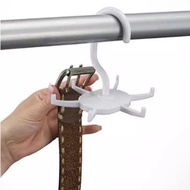 GANTUNGAN Belt & Tie Organizer / Rotating Belt & Tie Hanger - Belt Hanger / Tie Hanger / Medal Hange