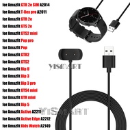 Charger Dock for Amazfit Active Edge, Bip 5, Pop Pro USB Charging Cable for GTS 4 Mini, GTR Mini, T-Rex Pro, GTS 2, GTR 2, GTR 2e Cradle