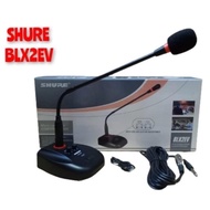 Mic Podium Microphone meja kabel Shure BLX 2EV
