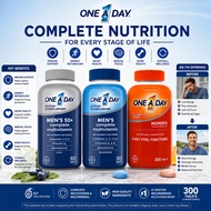 One A Day Men's 300 Tablets / Men's 50+ 300 Tablets / Women's 300 Tablets - Multivitamin