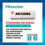 1.5HP HISENSE R32 NON INVERTER AIRCOND ( AN-DBG-MODEL - AN13DBG )