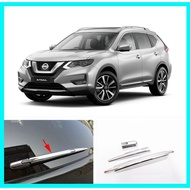 NISSAN XTRAIL (X-TRAIL) T32 2014-2021 REAR WIPER COVER ABS CHROME TRIM  3PCS / SET