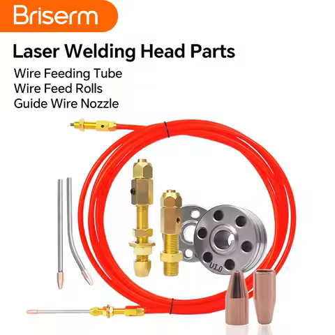 SUP Qilin Laser Welding Wire Feeding Tube 3m 5m U V Wire Feed Rolls Guide Wire Nozzle 0.8 1.0 1.2 1.