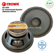 1pc. Original PA-1250 12inches Instrumental Speaker 500watts 8ohms / 12" 500watts PA Speaker