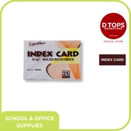 SIGNATURE Index Card SET 5"x8", 4"x6", 3"x5"