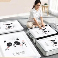 KS Plastic Bag Vacuum Panda Motif Vacuum Storage Place for Clothes and Blankets