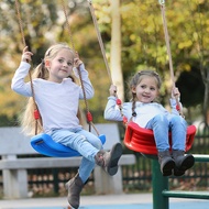 Swing for children, indoor and outdoor courtyard swing, large curved board swing seat, baby hanging 