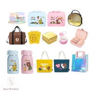 Bio-essence Line Friend Bottle/Mirror/Jewelry Jewellery Box/Travel Foldable Card Pocket/Cardholder/T