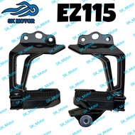 Yamaha EZ115 EZ 115 Footrest Bracket Foot Rest Bracket With Rear Footrest Black