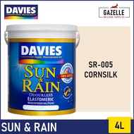 Davies Sun & Rain Acrylic Elastomeric Paint - Neutrals 4L