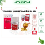 Vitamin E 1000IU Hàn Quốc 60 viên đẹp da chống lão hoa
